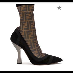 Fendi stretch FF boots